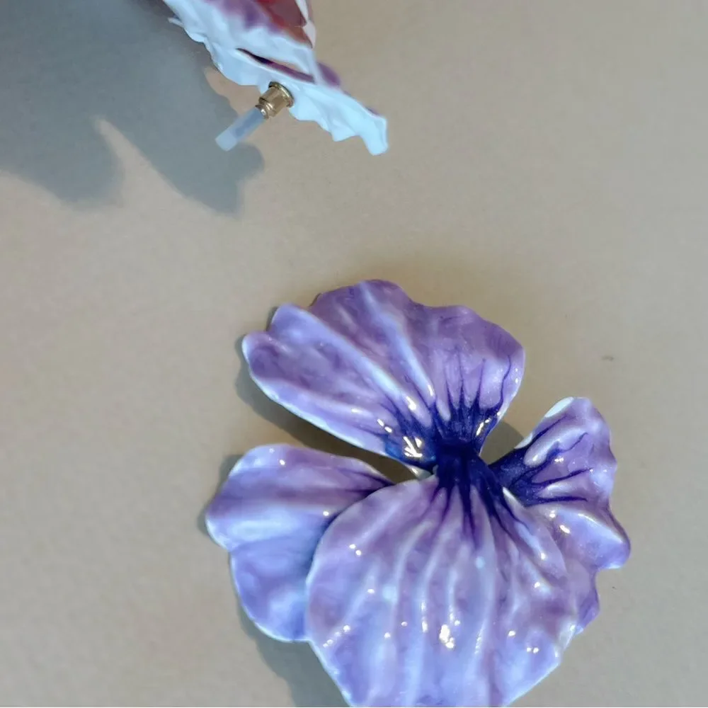 Flower earrings N1181